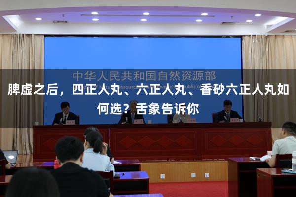 脾虚之后，四正人丸、六正人丸、香砂六正人丸如何选？舌象告诉你